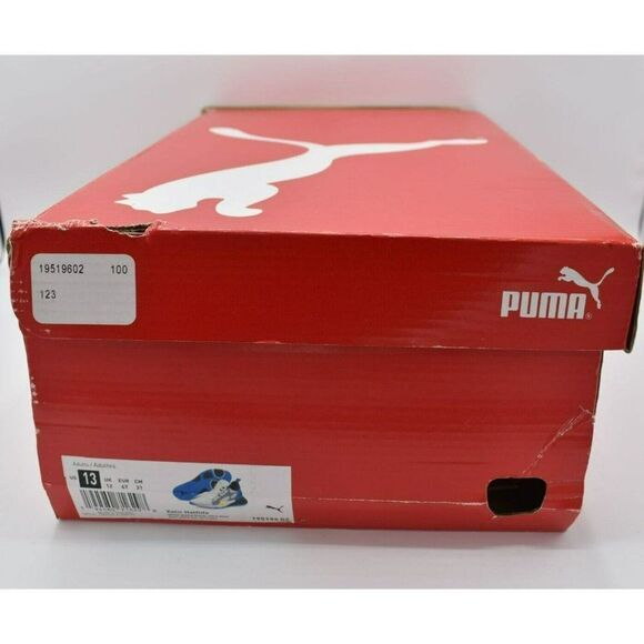 Puma Mens Size 13 Xetic Halflife Black White Ultra Blue Training Sneakers Shoes